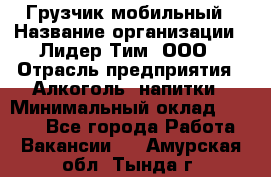 Грузчик мобильный › Название организации ­ Лидер Тим, ООО › Отрасль предприятия ­ Алкоголь, напитки › Минимальный оклад ­ 5 000 - Все города Работа » Вакансии   . Амурская обл.,Тында г.